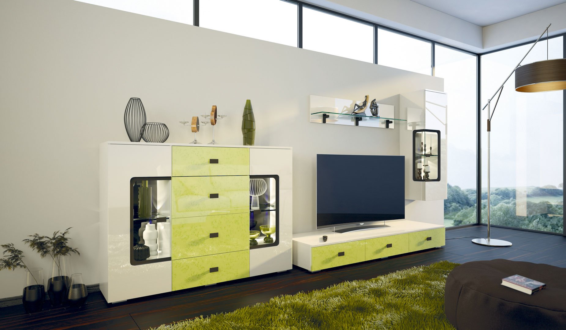 Мебель для Гостиная Молли75 - Rioka MEBEL